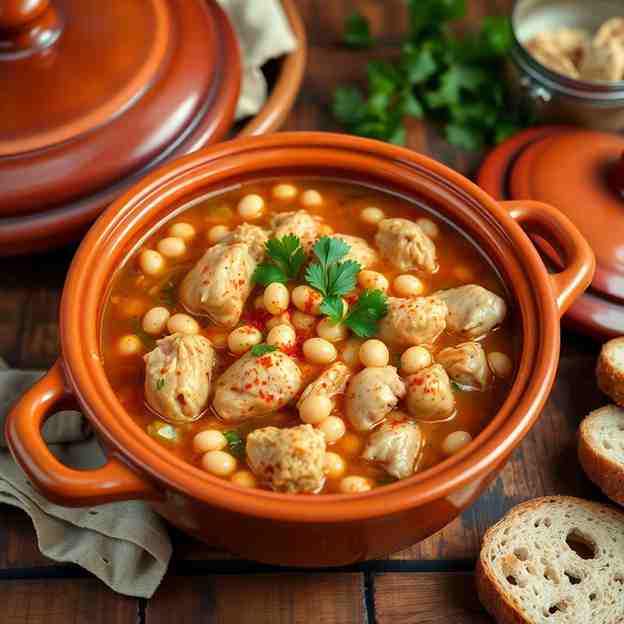 Algerian Stewed Beans Easy Chicken & White Bean Recipe